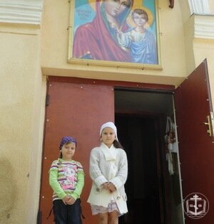 Крестный ход с чудотворной иконой Божией Матери "Касперовская"
