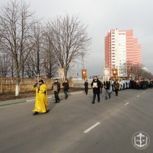 16-17 января 2012 года состоялся крестный ход с чудотворной иконой Божией Матери "Касперовская" в г.Ильичевск