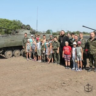 Открытие православного лагеря «Черноморский витязь»