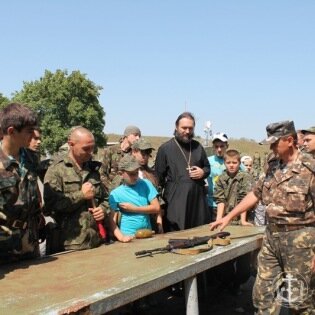 Открытие православного лагеря «Черноморский витязь»