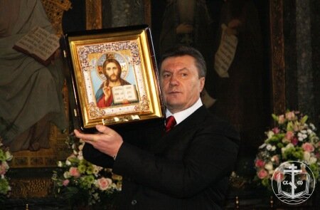 Патриаршее благословение новоизбранного Президента Украины