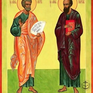 12 июля Православная Церковь празднует Память первоверховных апостолов Петра и Павла