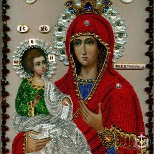 12 июля ст.ст./25 июля н.ст. совершается празднование в честь иконы Божией Матери «Троеручица» 