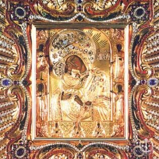 23 июля ст.ст./5 августа н.ст. Православная Церковь совершает празднование в честь Почаевской иконы Божией Матери