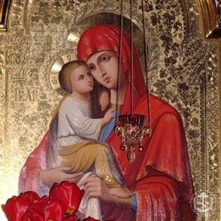 23 июля ст.ст./5 августа н.ст. Православная Церковь совершает празднование в честь Почаевской иконы Божией Матери