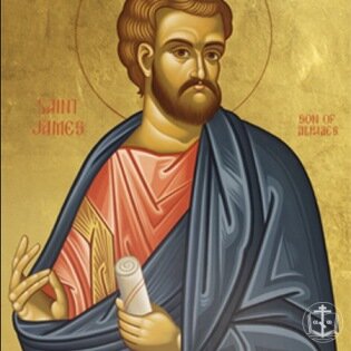 22 октября н.с./9 октября ст.ст. Православная Церковь совершает память святого апостола Иакова Алфеева