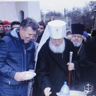 25 января в день св. мц. Татианы митрополит Агафангел совершил праздничную Божественную литургию