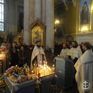 15 февраля в Свято-Ильинском мужском монастыре была отслужена панихида по погибшим воинам в Афганистане