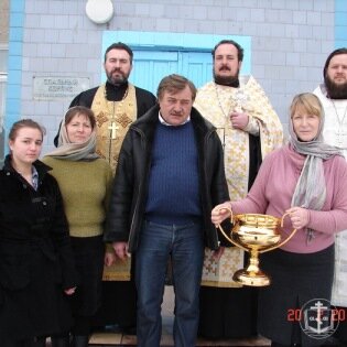 20 февраля состоялось освящение спального корпуса в школе – интернат с.Жовтень Ширяевского р-на