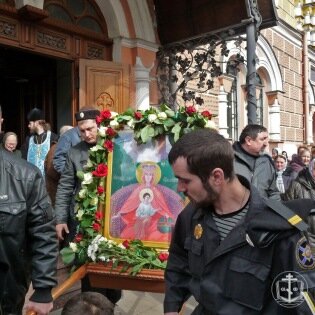 15 марта в Одессе состоялся Крестный Ход в честь празднования 95-летия обретения Иконы Божией матери «Державная».