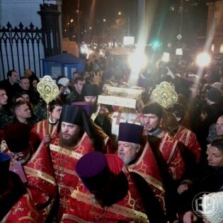 В Одессу доставили десницу святого великомученика Георгия Победоносца