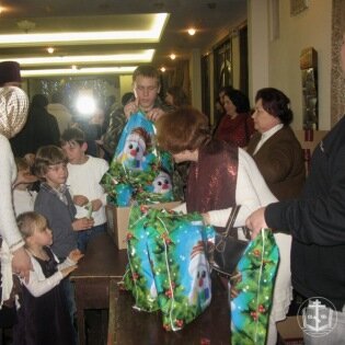 Одесская епархия организовала рождественское представление для детей