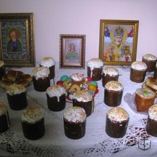 Выставка православных икон в территориальном центре социального обслуживания г.Одессы