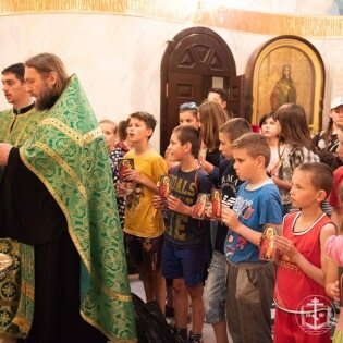 Миссионерский отдел Одесской Епархии организовал концерт для детей переселенцев из Донбасса